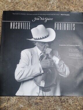Jim Mcguire Nashville Portraits  Legends Of Country Music. Coffee Table  Book